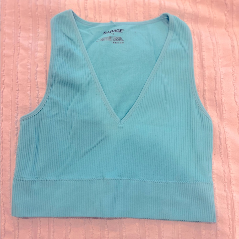 GARAGE ribbed tank top size S